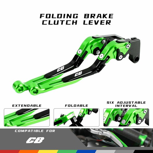 CNC Aluminum Folding Brake Clutch Lever For Honda CB1100 GIO 13-19 CB1300 03-10 - Picture 7 of 12