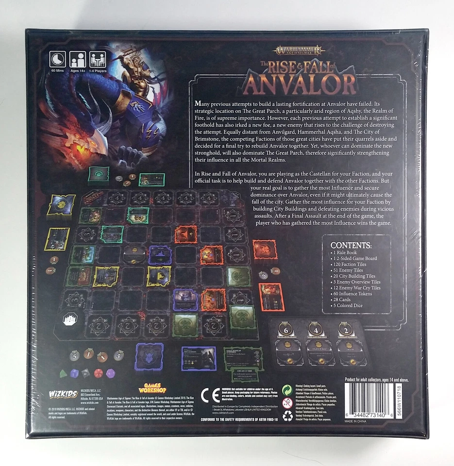 Warhammer Age of Sigmar: The Rise & Fall of Anvalor juego de mesa SELLADO Foto 3 de 4
