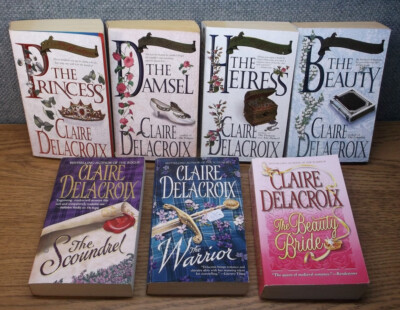 LOT Claire Delacroix BRIDE QUEST The Princess Damsel Heiress Beauty Scoundrel Wa
