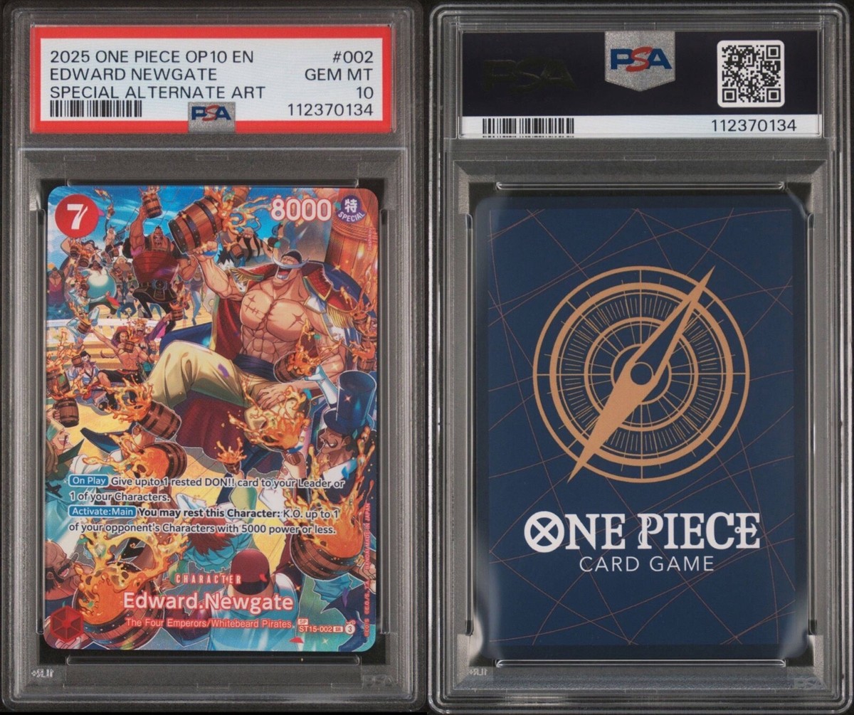 ワンピースカード　ニューゲート　SP PSA10 ST15-002 エドワード・ニューゲート (ST15-002) • Royal Blood