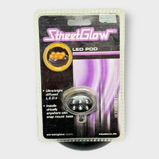 Street Glow Led Pod Orange- New Old Stock Nos Streetglow