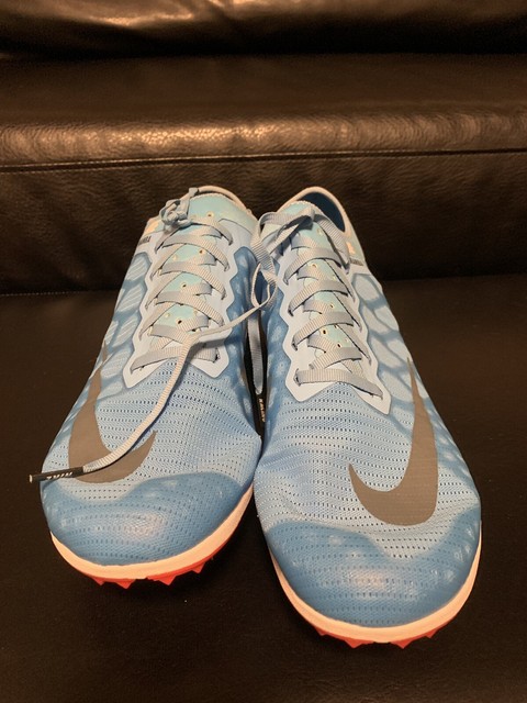 NEW Nike Men Zoom Mamba 3 Olympic Track Running Spikes Blue Size 12.5 706617-446 | eBay