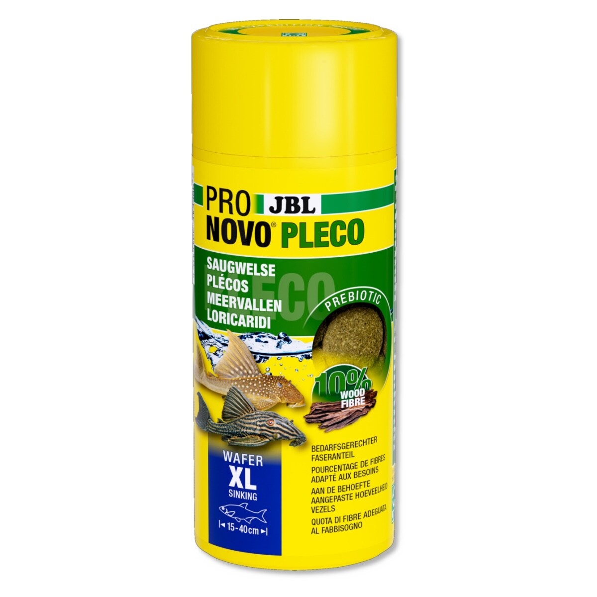 JBL PRONOVO PLECO WAFER XL 250 ML PASTIGLIE DA FONDO ALGHIVORI MANGIME ACQUARIO