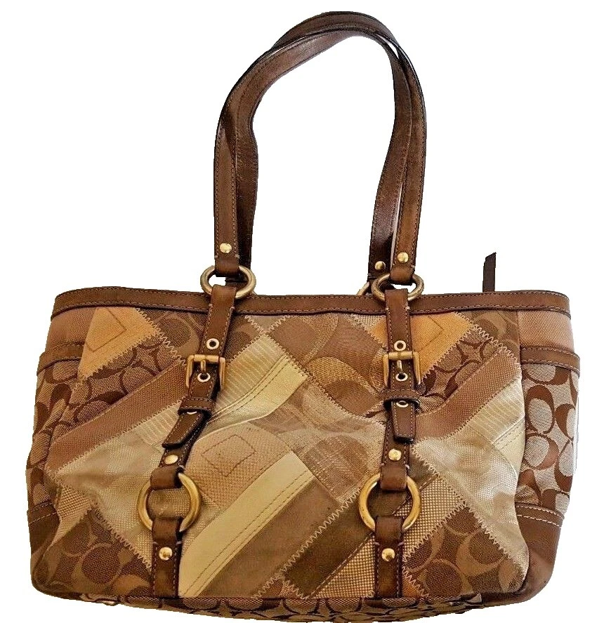 Coach Patchwork Brown Bags & Handbags for Women for sale | eBay