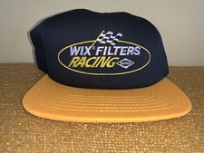 VINTAGE WIX FILTERS RACING DANA SNAPBACK HAT CAP STYLEMASTER TRUCKER MADE IN USA