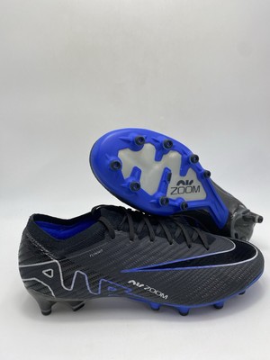 Nike Zoom Vapor 15 Elite AG-Pro Black Blue (DJ5167 040) Men's Sz 7.5/Wmns 9