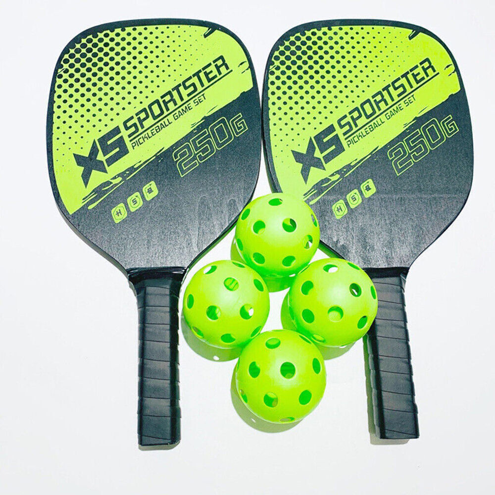 Pickleball XS Sport Paddle Set with 2 Rackets 4 Balls and Carry Bag Ships from USA CA