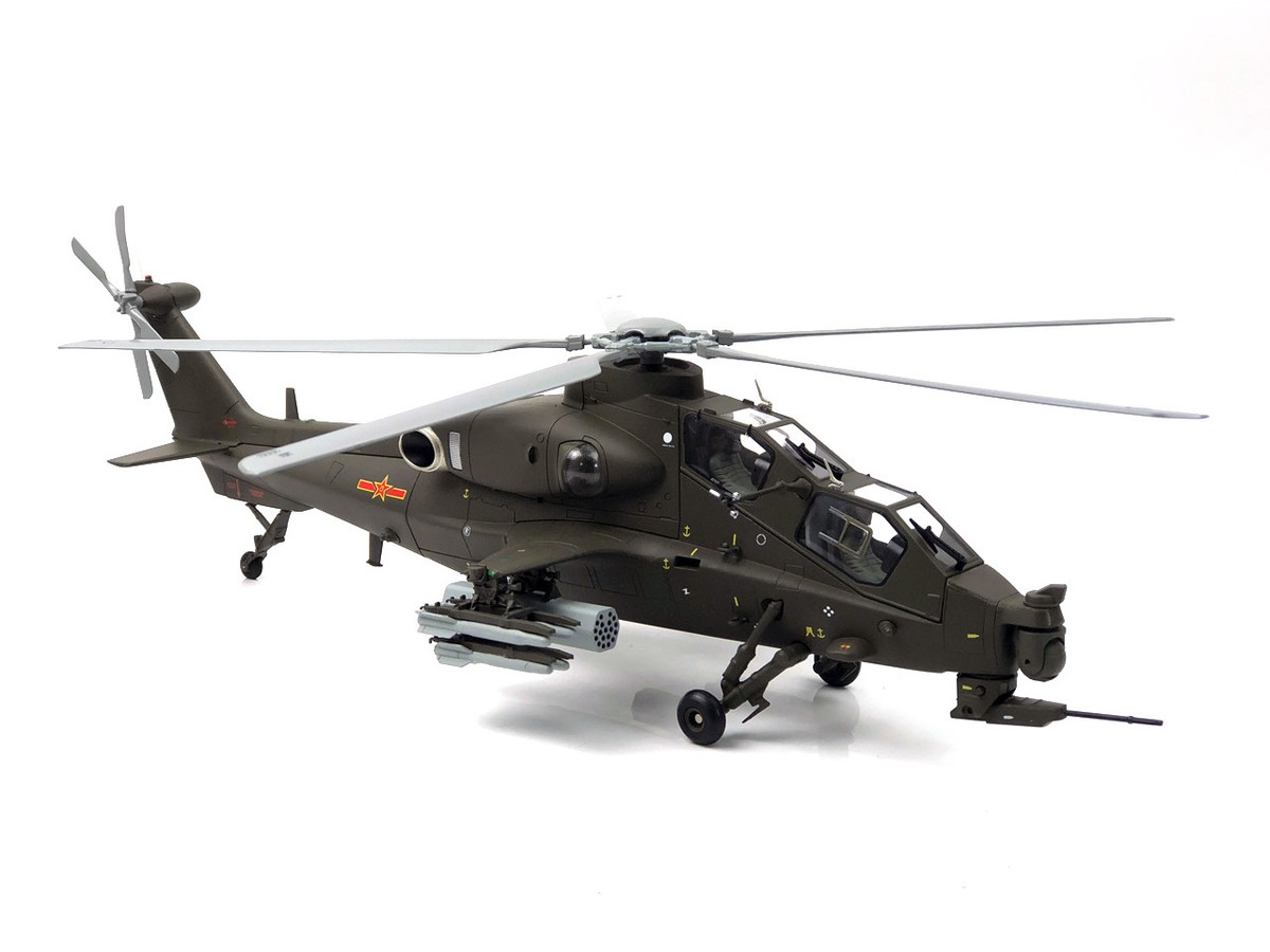 AVIC 1:40 WZ-10 Z10 Helicopter Fiery Thunderbolt Airplane Diecast
