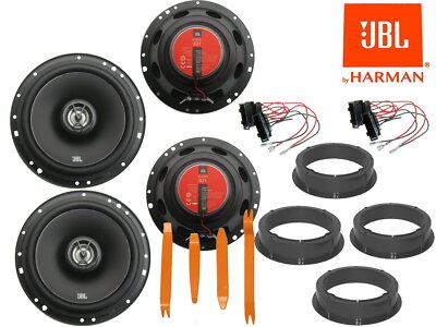 passend für VW Golf 4 IV JBL Lautsprecher Boxen Set Tür Vorn hinten 350 W Bügel