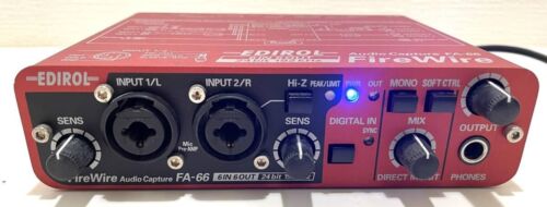 Roland FA-66 Interfaccia audio FireWire ACQUISIZIONE AUDIO - Foto 1 di 4