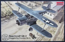 1/48 RODEN RD-447 BEECHCRAFT GB-2 STAGGERWING TRAVELLER Mk.III