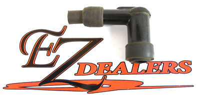 NGK Spark Plug Boot USED LB05F 5K Ohm Resistor Wire End 90° Spark Plug ...
