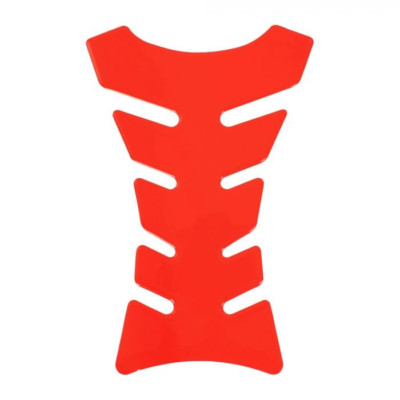 Open Box Bike-It Red Spine Motorcycle Tank Pad