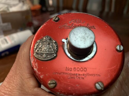 Vintage Abu Garcia Ambassadeur 6000Fishing Reel Sweden