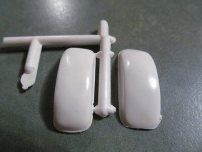 1963  AMT Model car wheel wells