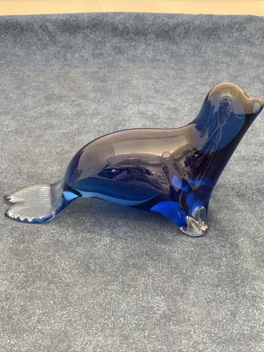 Vintage Wedgwood Glass Seal Sapphire Blue SG 237 A372 - Picture 2 of 12