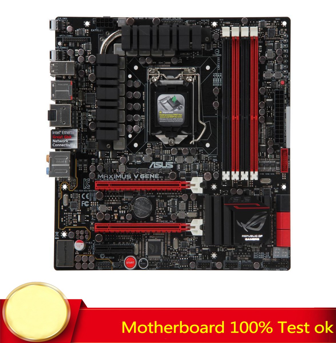 マザーボード ASUS MAXIMUS V GENE DDR3 32GB 3770k FOR ASUS ROG Maximus V Gene Motherboard Support 3770K M5G