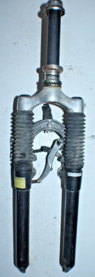 Suntour Suspension MTB Fork 26" 1 1/8" Threaded 190mm V-Brakes Headset Ships USA - Image 2 of 4