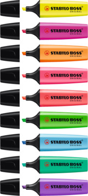 Stabilo Boss Textmarker nachfüllbar Original