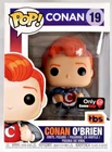 Funko Pop! TBS Conan O'Brien GameStop Exclusive #19 Brand New