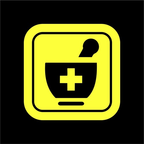 PHARMACY Decal Sticker Symbol, Vinyl, Window, Wall, Car Sign Car Colors & Sizes  - Picture 4 of 15