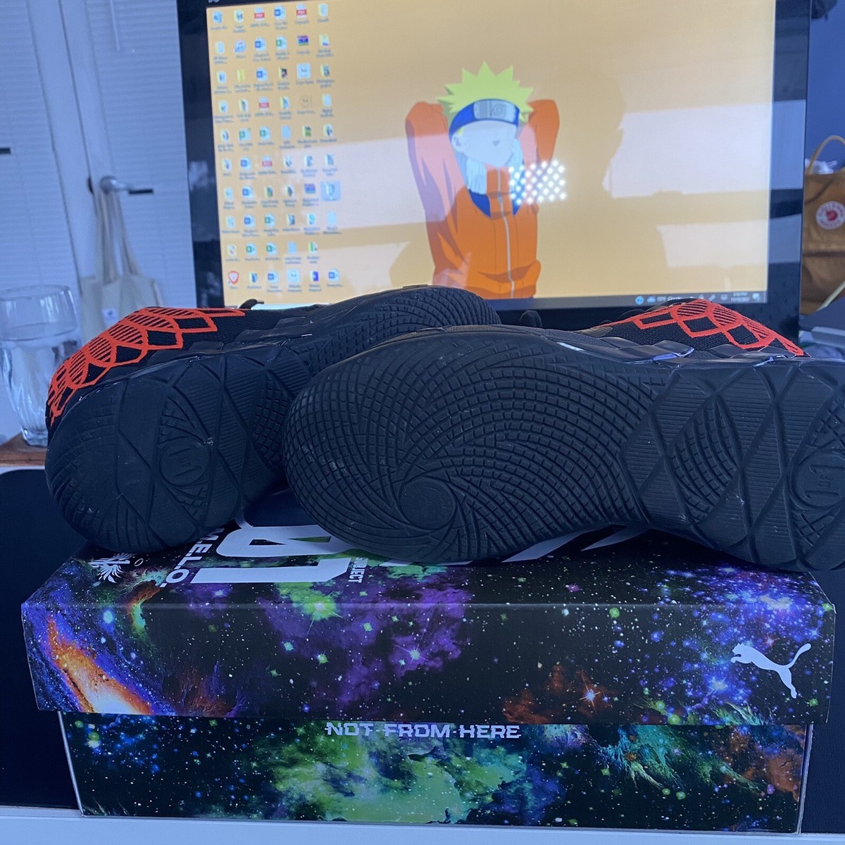 puma mb1 black red blast