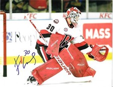 Filip Gustavsson Minnesota Wild Belleville Senators Signed 8 x 10 1/1