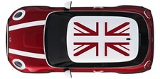1x Union Jack Roof Car Decal Compatible with Mini Vinyl Graphics Cooper s