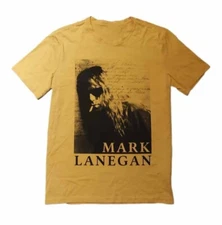 Mark Lanegan Memory Shirt Classic Yellow Unisex Size S-5XL