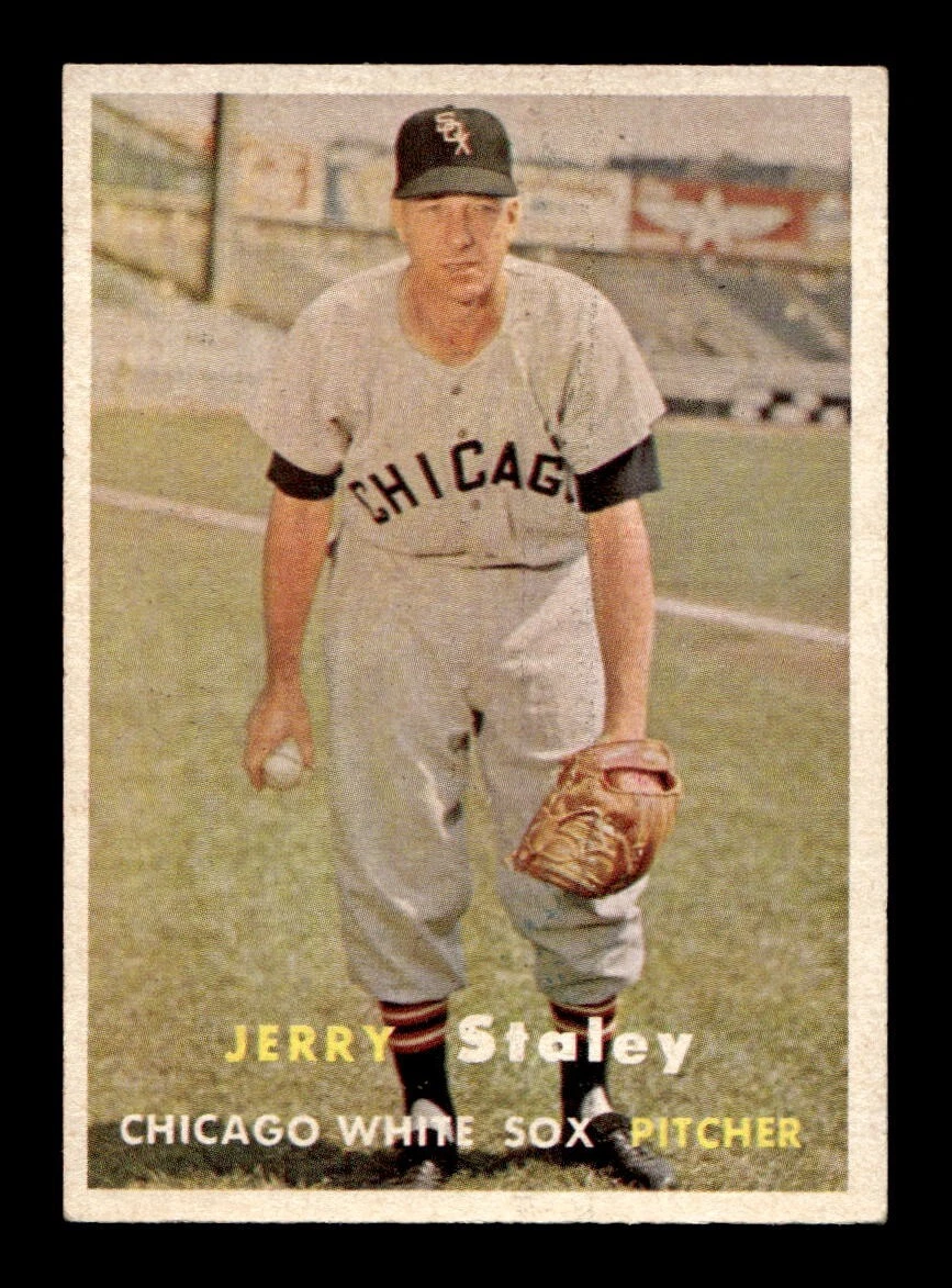 1957 Topps #227 Jerry Staley White Sox EX+ *5F
