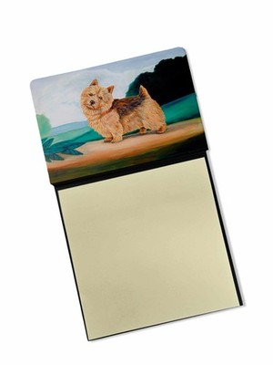Caroline's Treasures Norwich Terrier Watercolor Sticky Note Holder 7519SN