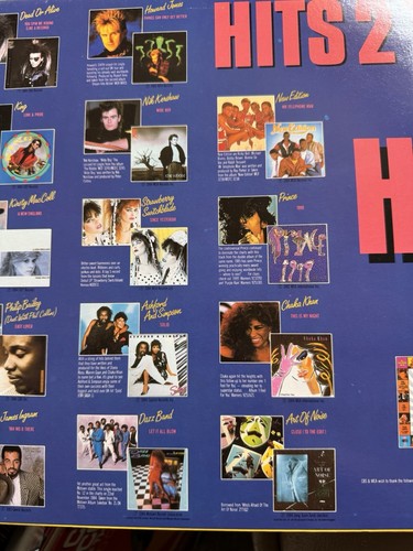 VARIOUS "HITS 2 - THE ALBUM" DOUBLE VINYL LP 1985 - 第 2/13 張圖片