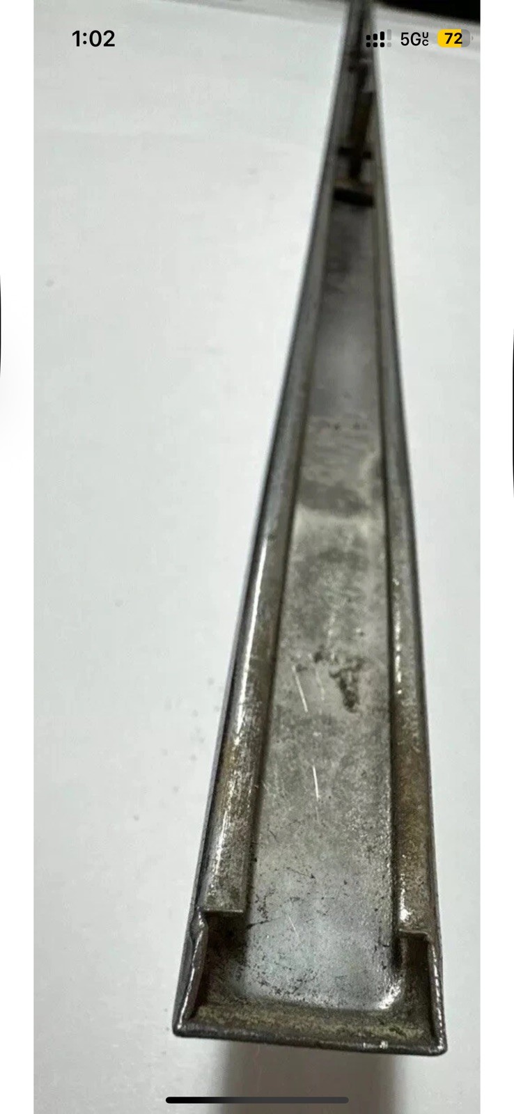 Rolls Royce Silver Spur, Spirit, Bentley Mulsanne Center Hood/Bonnet Chrome Trim