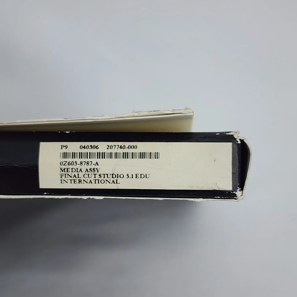 Apple Final Cut Studio 5.1 EDU Academic | Complete 9-Disc DVD Software Set for M - Image 3 of 4