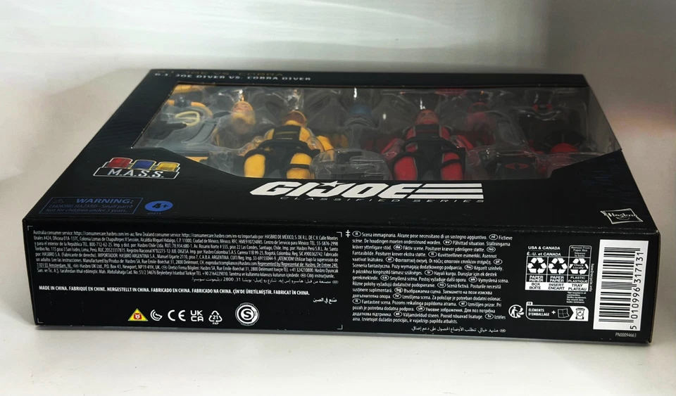 G.I. Joe Classified #169 Diver vs Cobra Diver M.A.S.S. Dispositivo Target exclusivo Foto 4 de 4