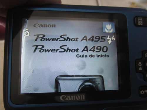 Canon PowerShot A495 10.0MP Digital Camera-Blue Working Box Cables Strap 8GB SD - Picture 8 of 8