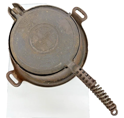 Griswold No 8 Waffle Iron No 8  80 8D Base Cast Iron