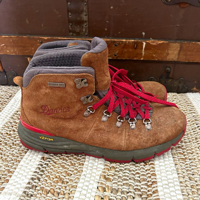 Danner Mountain 600 4.5'' Men's Hiking Boots Brown/Red/Gray US 8.5 D Vibram