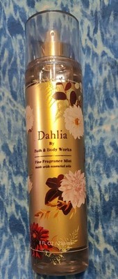 Discontinued Bath & Body Works Dahlia 8oz. Body Mist Spray Floral Perfume
