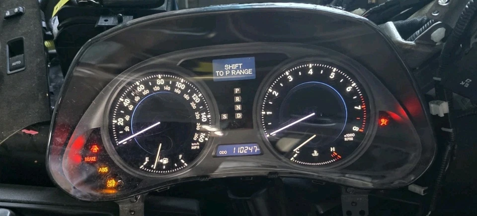 Cuadro medidor velocímetro Lexus IS250/350 AT 2006-08 SOLO 110 K 83800-53580 ÚLTIMO Foto 3 de 4