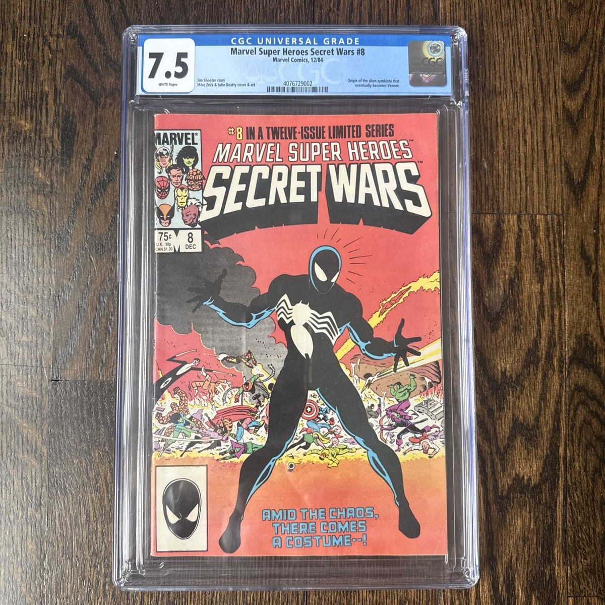 Secret Wars 8 アメコミ Secret Wars 8 Cover Recreation - Etsy