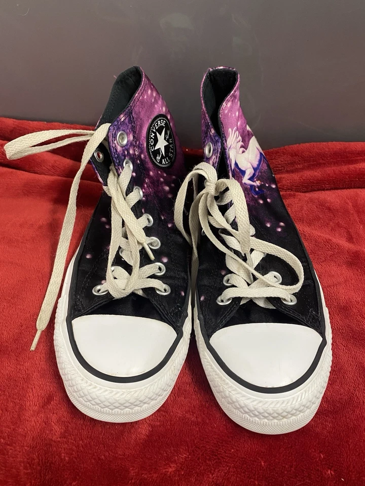 Converse Chuck Taylor Satin Galaxy Unicorn Sneakers - Image 4 of 4