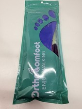 New Men's Ortho Comfort Insoles Sz 9 Plantar Fasciitis Arch Support Insole