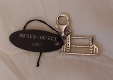 Sterling Silver Horse Show jumping Fence Charm - FALABELLA- NWT