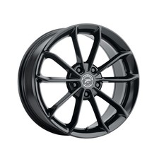 1 X Platinum 457BK Revelation 16X7 5X4.50 72.62 Hub +40 Offset Black Wheel Rim