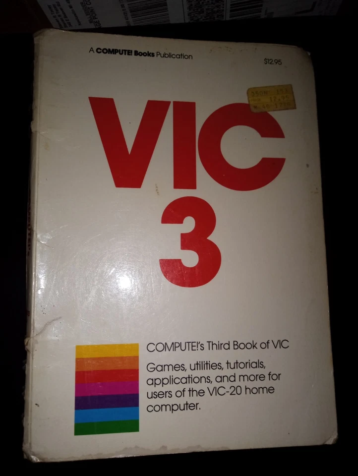 COMPUTERS VIC 3 ТРЕТЬЯ КНИГА ВИНТАЖНЫЙ COMMORE КОМПЬЮТЕРНАЯ КНИГА - Изображение 2 из 2
