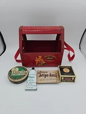 1950's AMSCO SHU-SHINE BANK for Kiddies With Accessories 