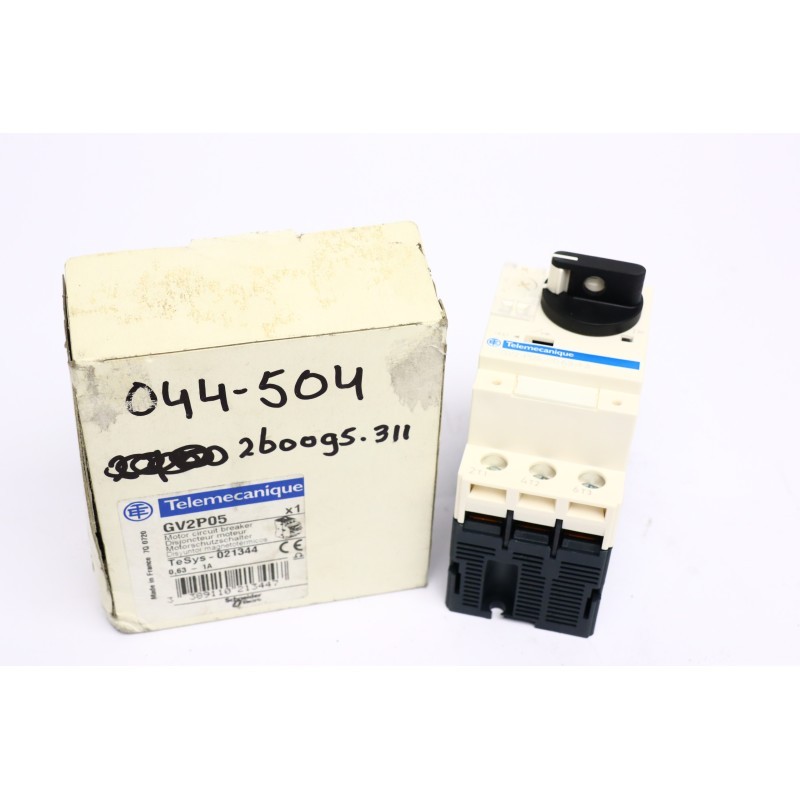 Telemecanique Motor Circuit Breaker GV2P05 TeSys Open Box (B580)