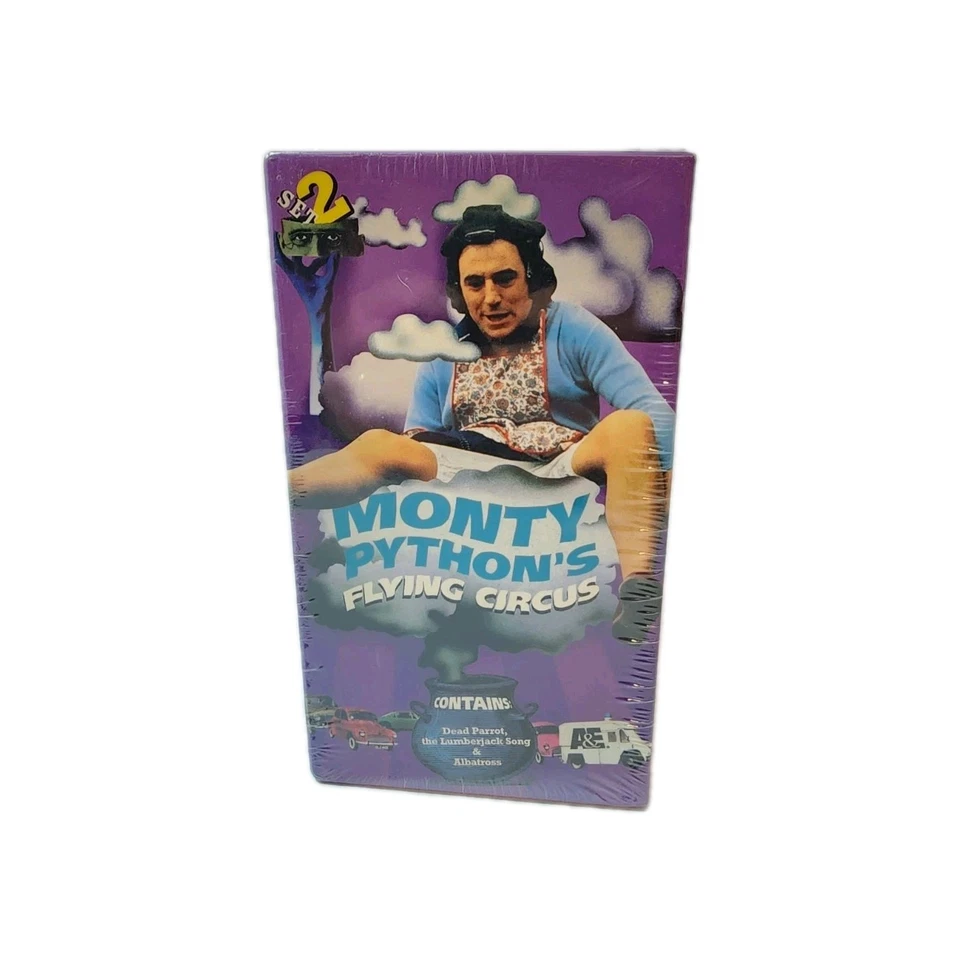 Sealed Monty Python's Flying Circus Set 2 VHS New In Box (3 VHS Tapes) - Image 3 of 4
