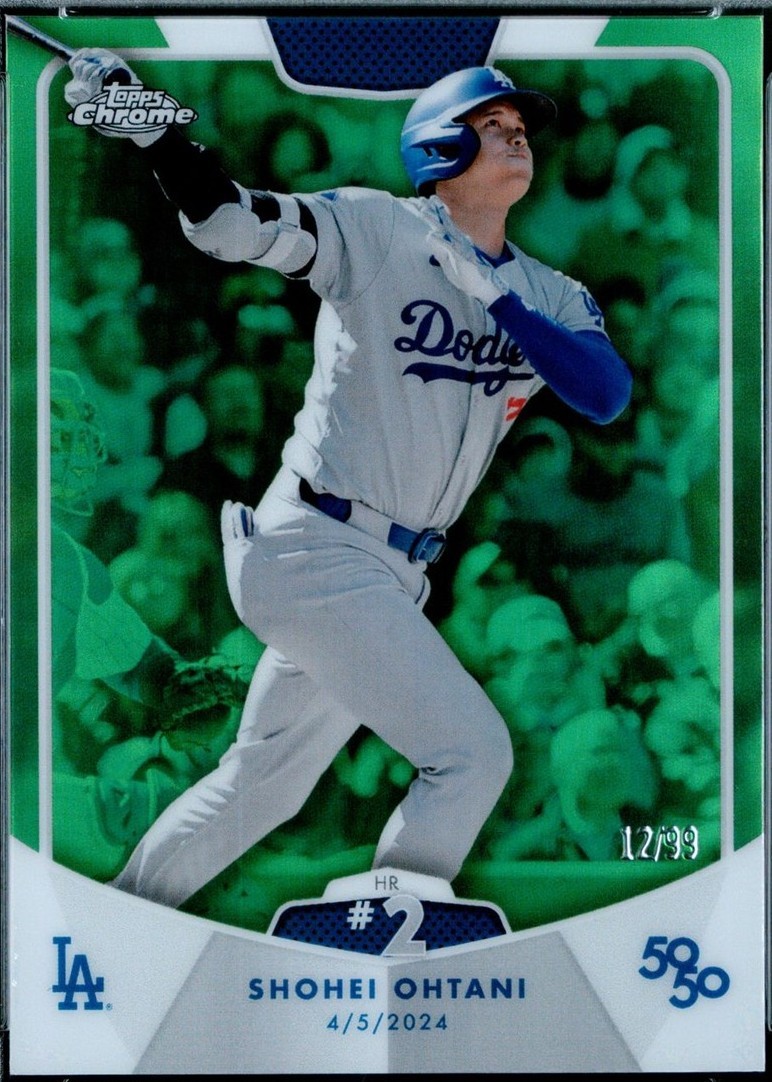 2024 Topps 50/50: Shohei Ohtani - Shohei Ohtani #3 for sale | eBay